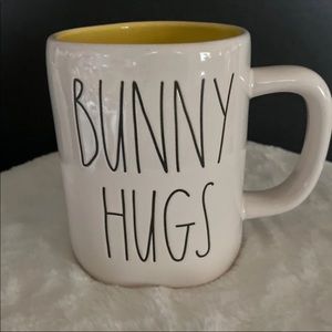 Rae Dunn BUNNY HUGS Mug